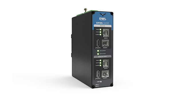 OPDS-100 Rack-Mountable Data Diode Cybersecurity Platform | Owl Cyber ...